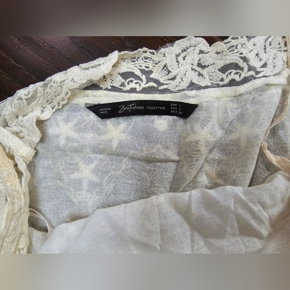 Zara Trafaluc Ombre Boho Spaghetti Strap Dress Large - Picture 5 of 11